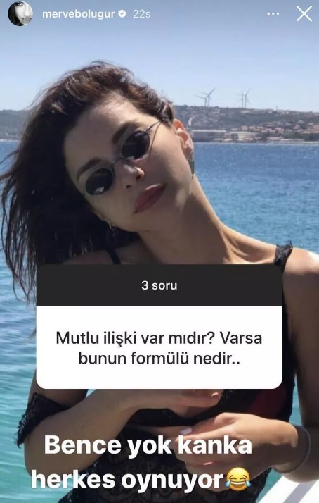 Merve Boluğur'dan takipçisinin sorusuna yanıt!